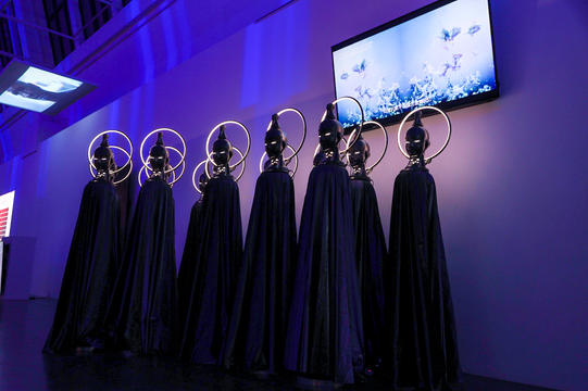 Exhibition Scene Featuring Dabeiyuzhou's Future Budda