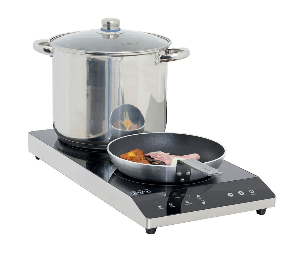 Banks D40TT Double Hob Counter Top Induction Cooker