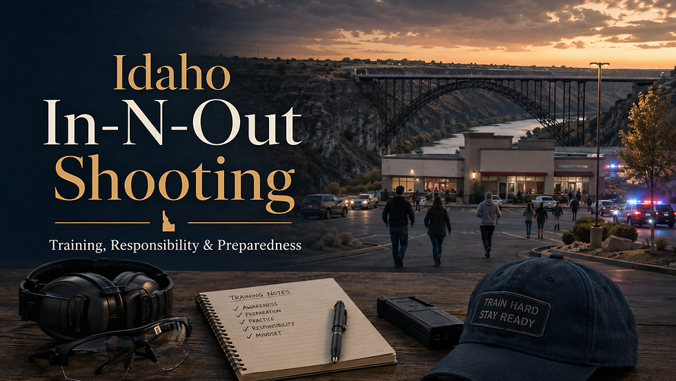 Idaho In-N-Out Shooting: How Training and Responsible Armed Response May Have Helped Save Lives