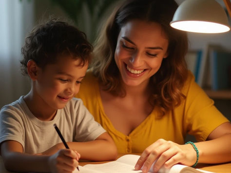 🎯 Como apoiar o aprendizado dos filhos sem virar “professor de plantão”