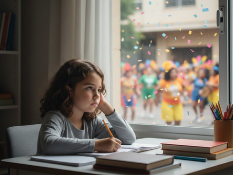 🎭 Por que a "vontade" de estudar acaba antes do Carnaval?