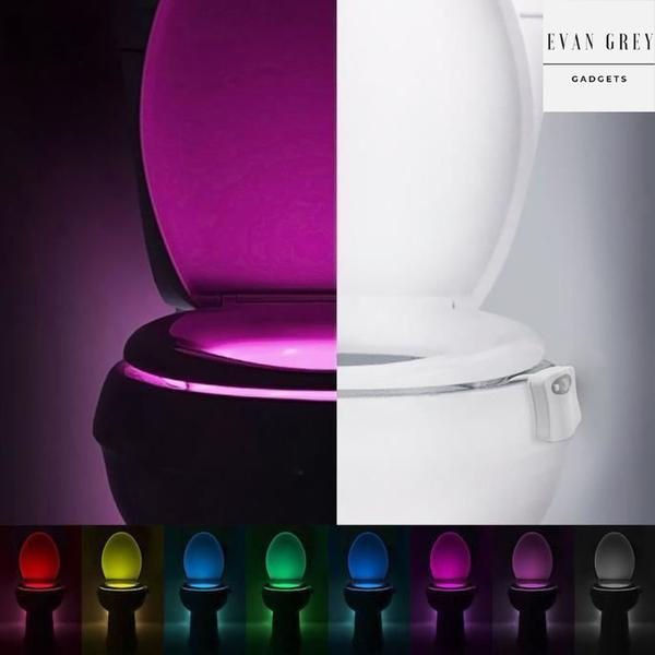 lampe de nuit LED toilette