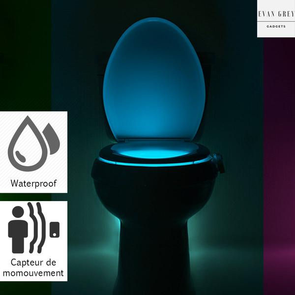 Détecteur de mouvement LED toilette