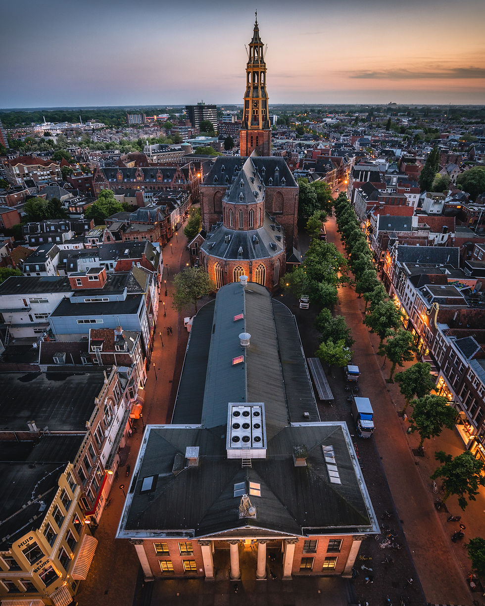 De A-Kerk, Korenbeurs, Vismarkt, Groningen