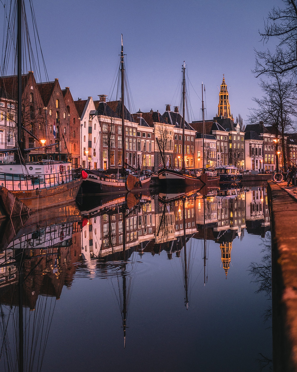 Hoge der A, Hooge der Aa, Lage der A, Groningen