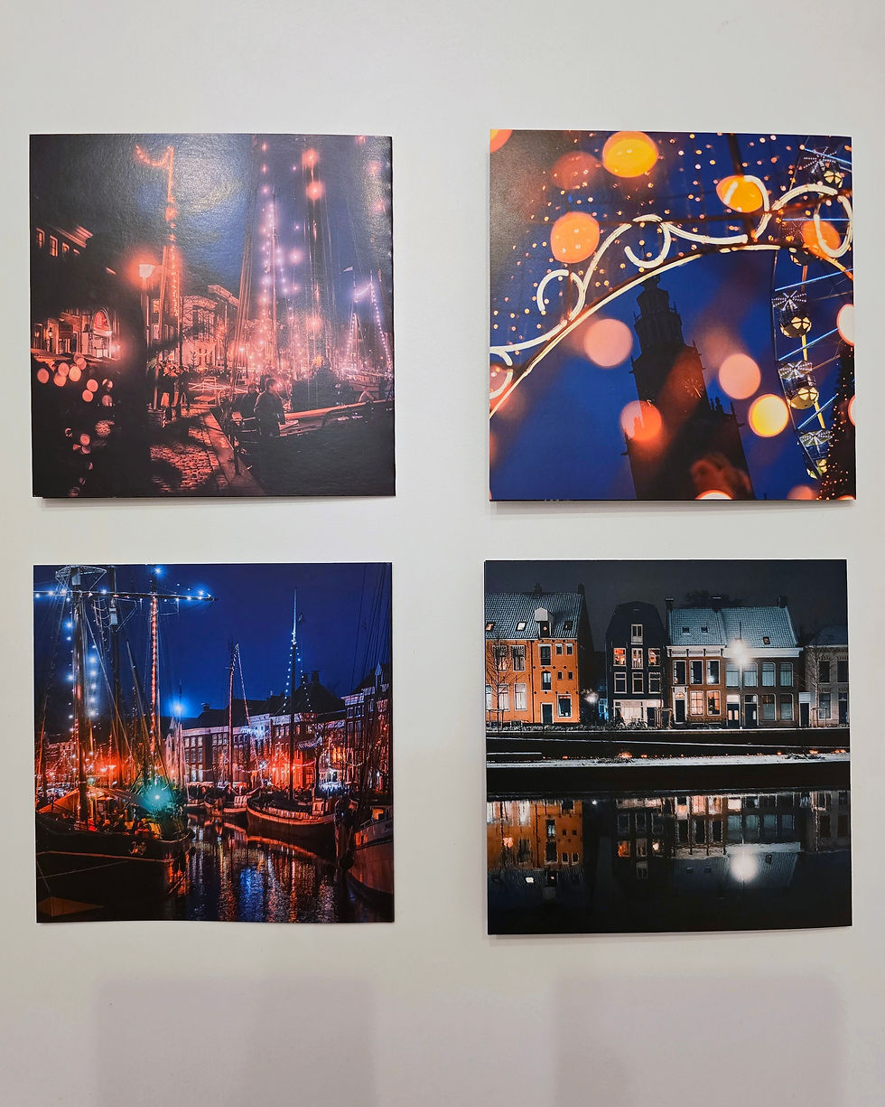 Thumbnail: Kerstkaarten Groningen 10 stuks