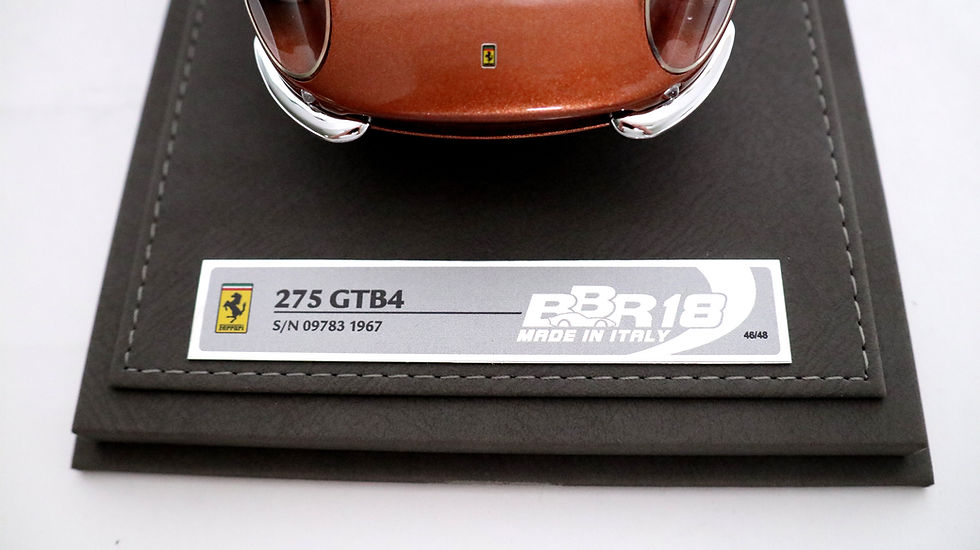 Thumbnail: 1967 FERRARI 275 GTB/4 1:18 by BBR Models
