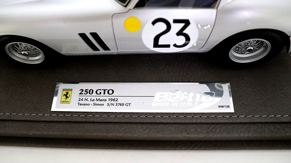 Thumbnail: 1962 FERRARI 250 GTO #23 1:18 by BBR Models