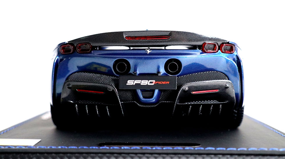 Thumbnail: 2021 FERRARI SF90 SPIDER PACK FIORANO 1:18 by BBR Models