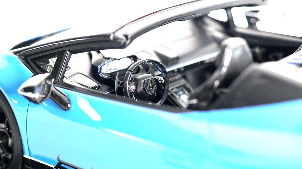 Thumbnail: 2022 LAMBORGHINI HURACAN EVO SPYDER 60 YEARS 1:18 by MR Collection Models