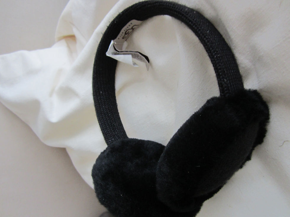 UGG of Australia Sheepskin Ear Muffs with AUX/Audio connection