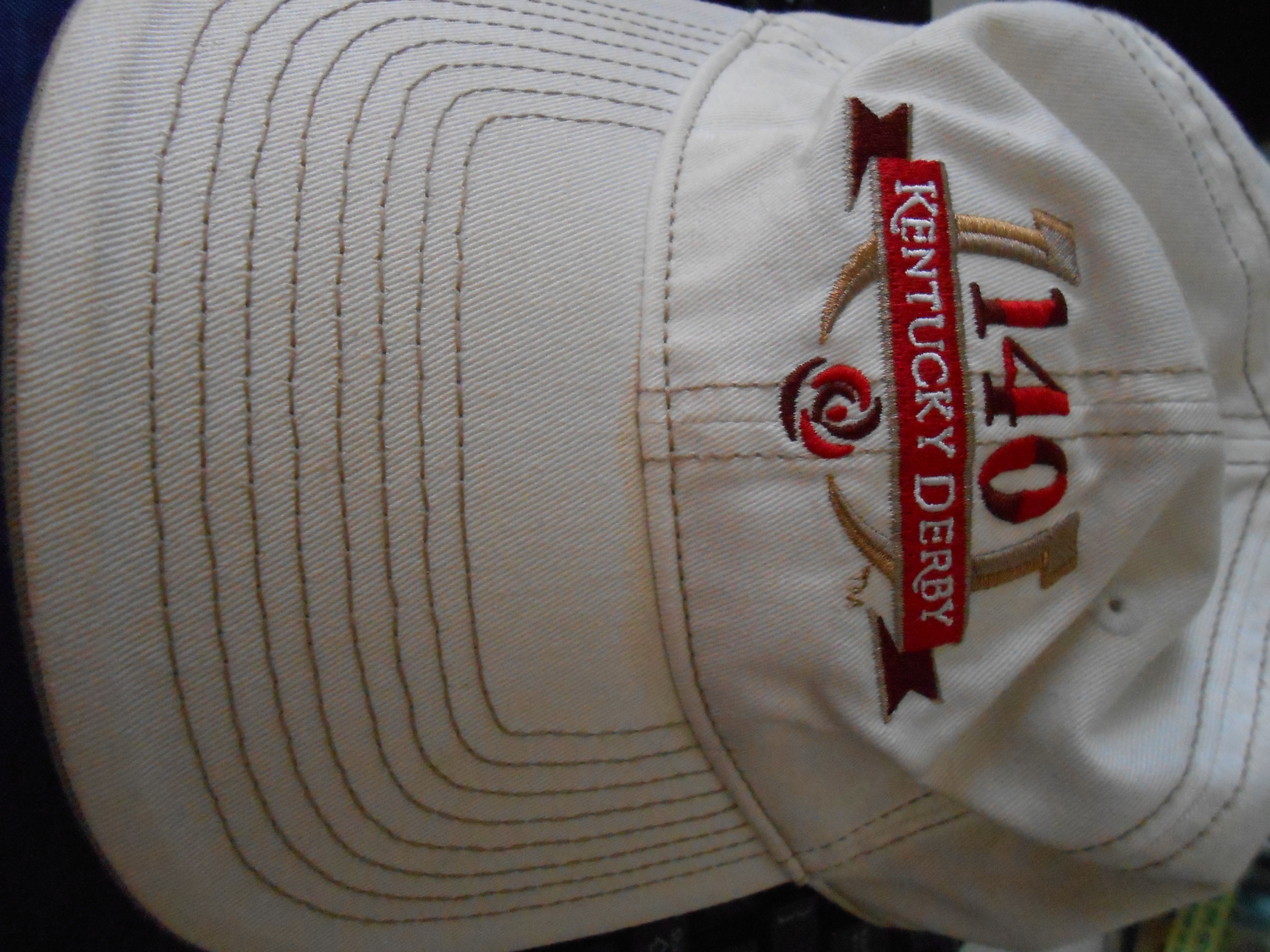 Ebroidered 140th Kentucky Derby Ball Cap