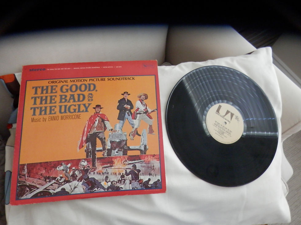 Thumbnail: 1966  The Good, The Bad and the Ugly Sound Track, Record in Ex condition