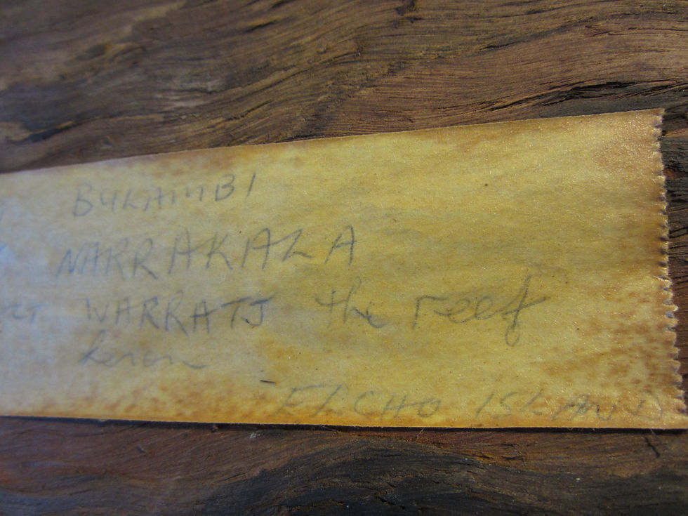 Thumbnail: Aborigional Bark Painting