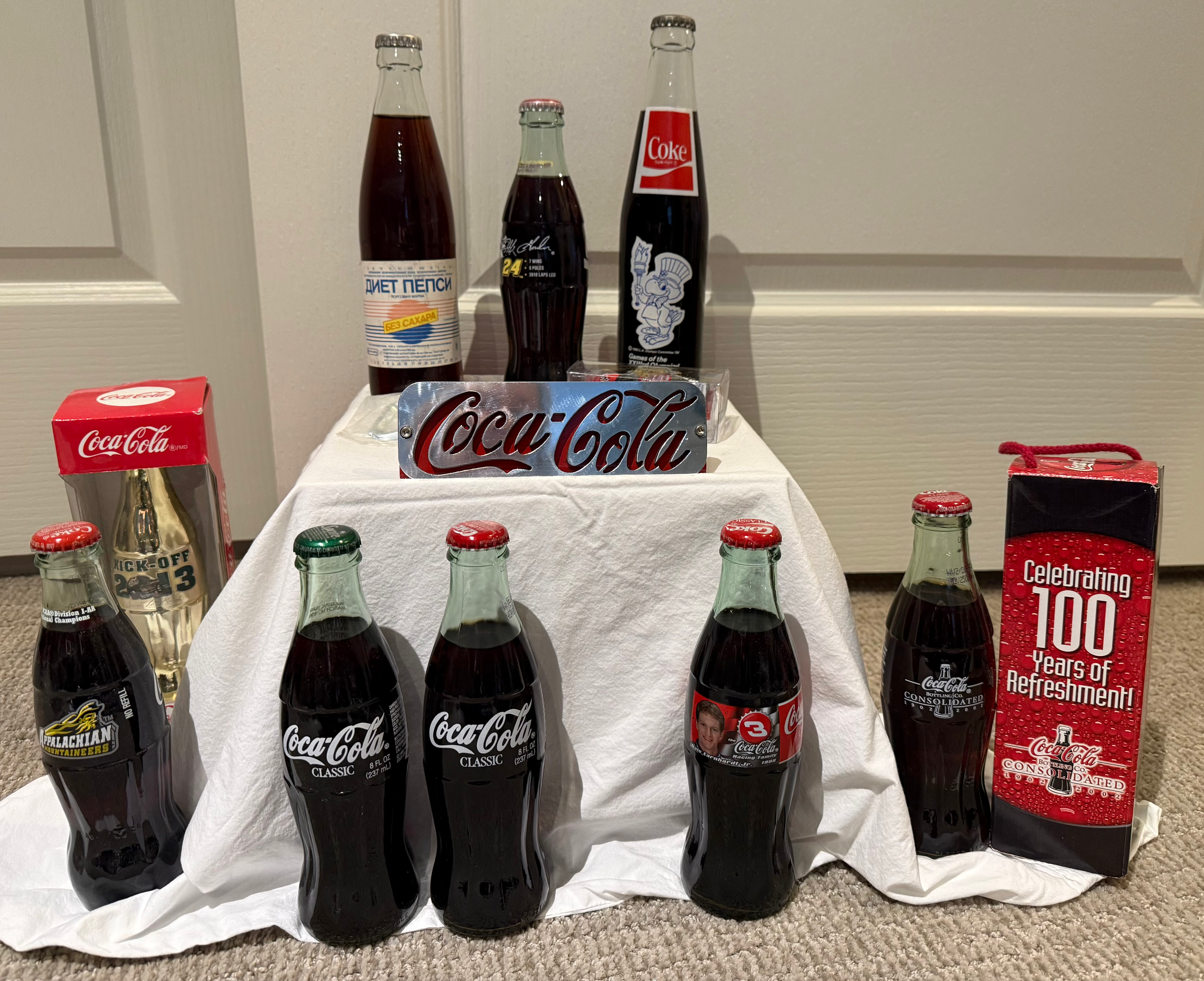 Mixed Lot of Coca-Cola and other Bottling Co. Items