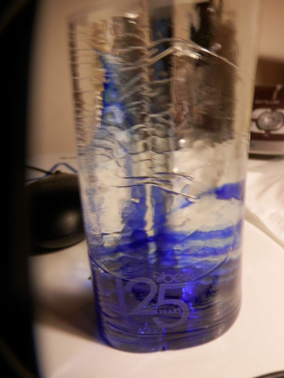 Thumbnail: 6 Inch Art Glass Statue for Belk 125 Anniversary