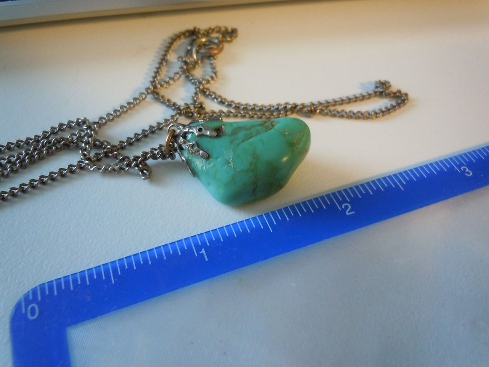 Thumbnail: Nice Turqoise Chunk with Chain #2