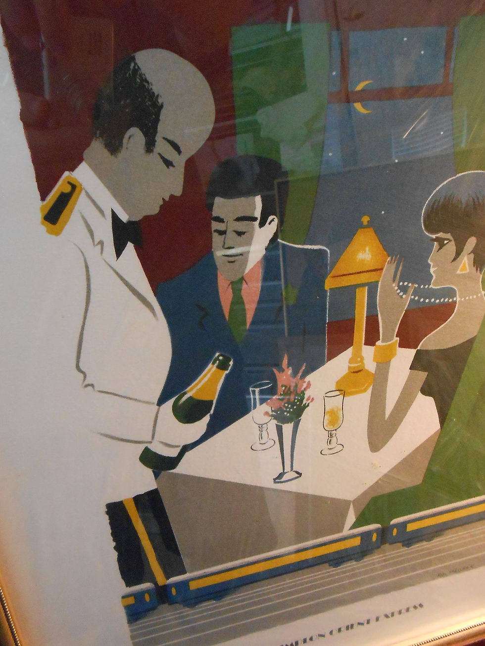 Thumbnail: Pierre Fix-Masseau Framed Poster for Venice Simplon Orient Express