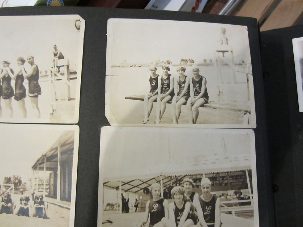 Thumbnail: Three or parts of three 1930s  and earlier Photo Albums