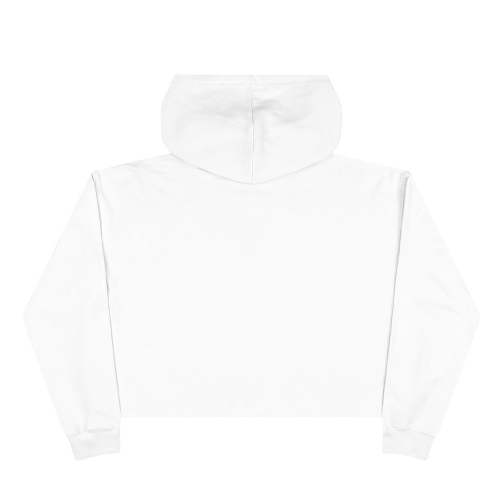 Thumbnail: Band Name Stacked Droshak Crop Hoodie