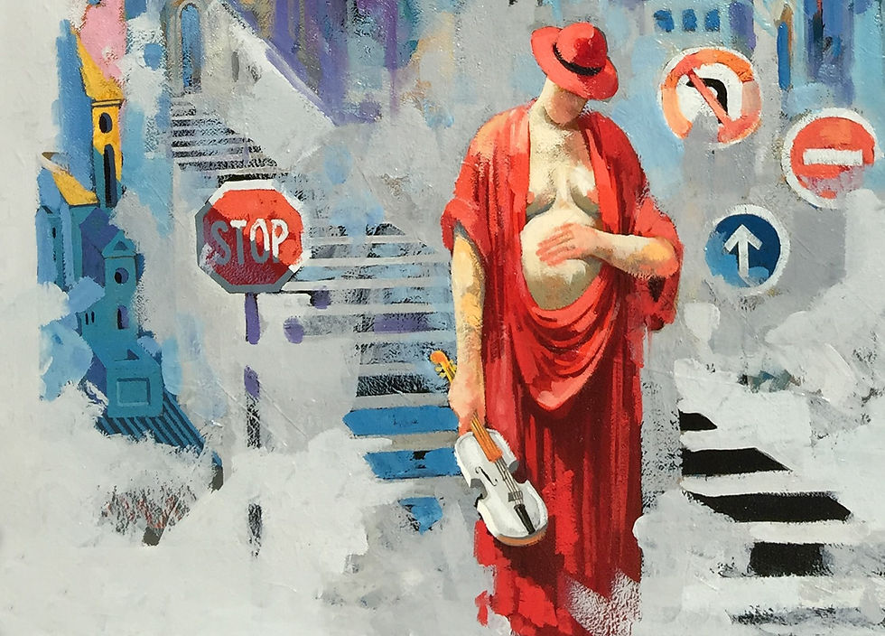 Thumbnail: Painting by Artur Muharremi