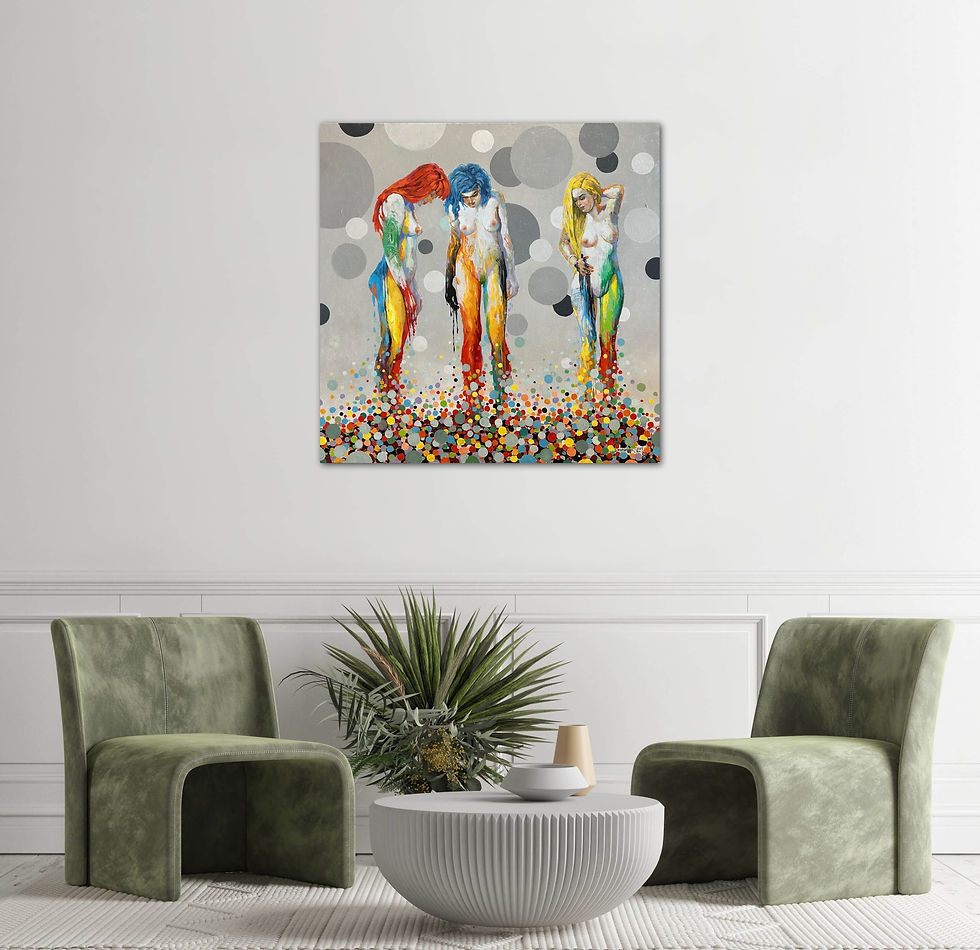 Thumbnail: Painting by Artur Muharremi