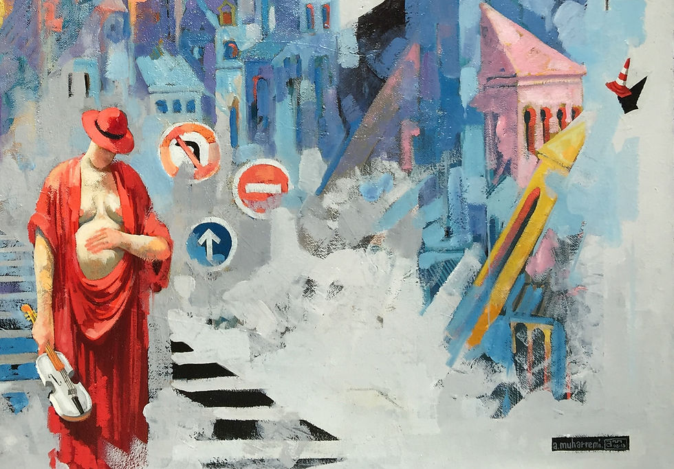Thumbnail: Painting by Artur Muharremi