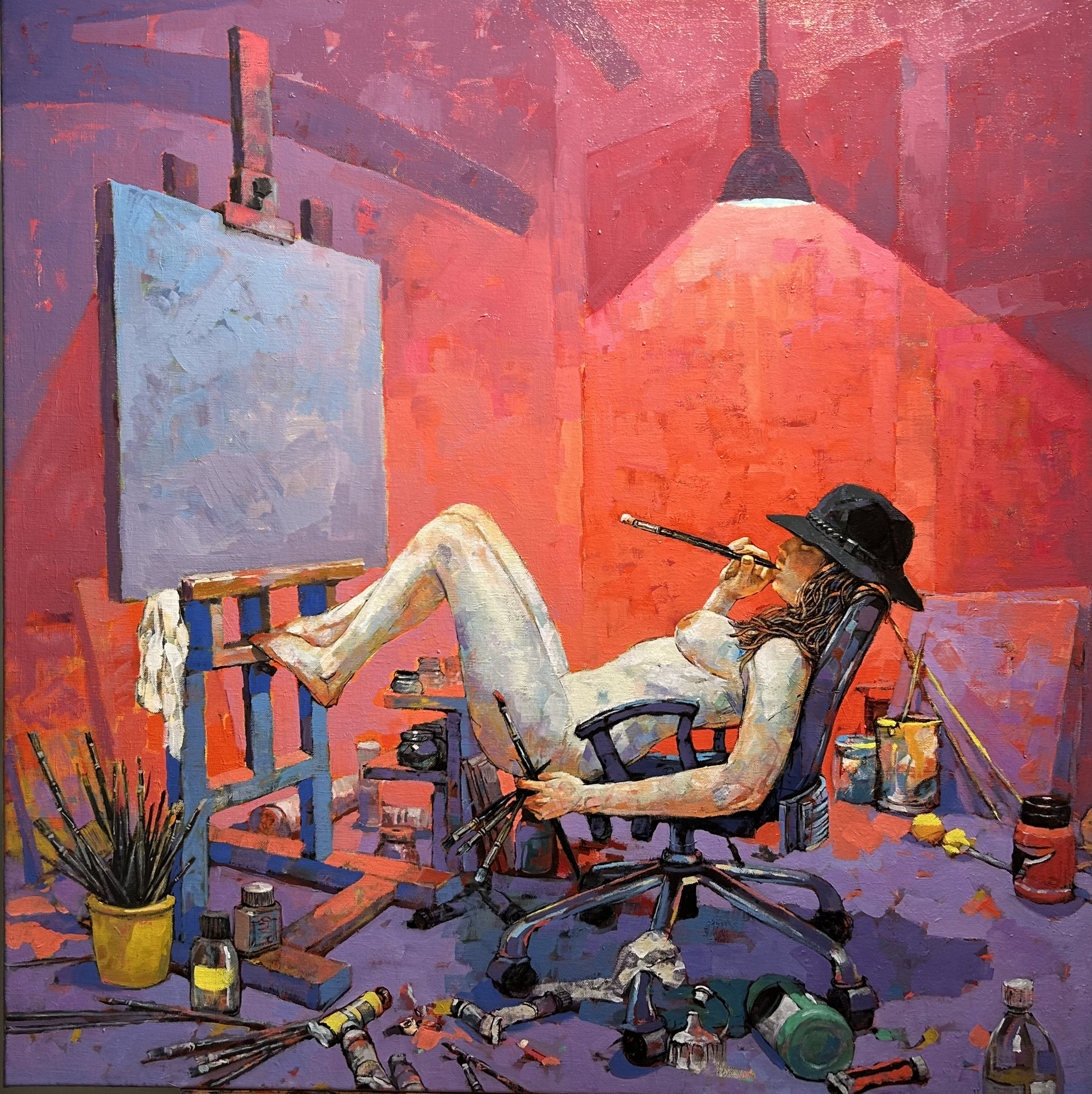 Painting by Artur Muharremi