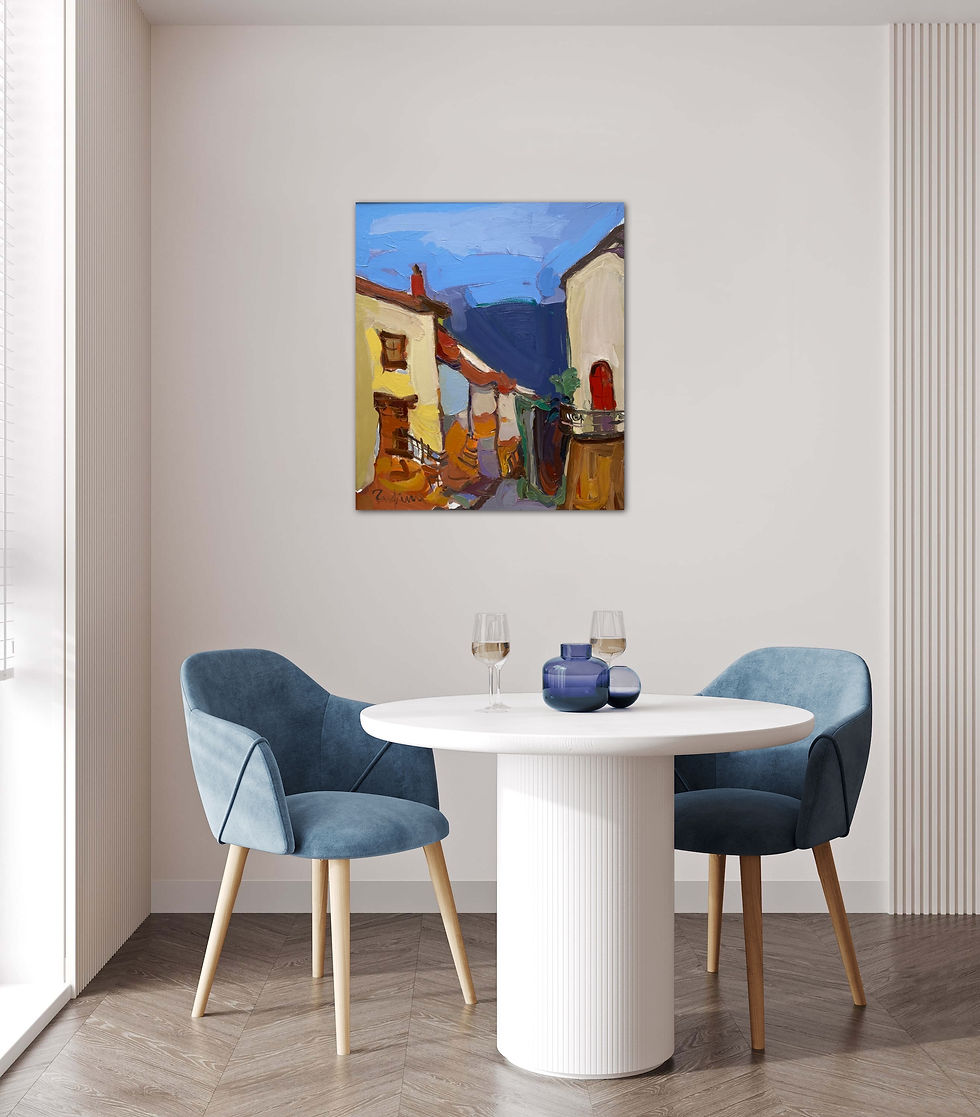 Thumbnail: Painting by Fatmir Tufina