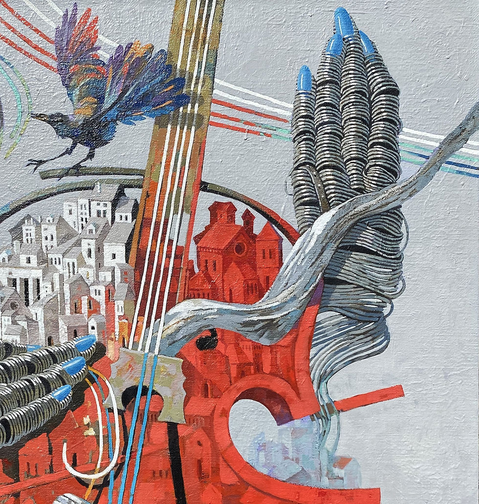 Painting by Artur Muharremi