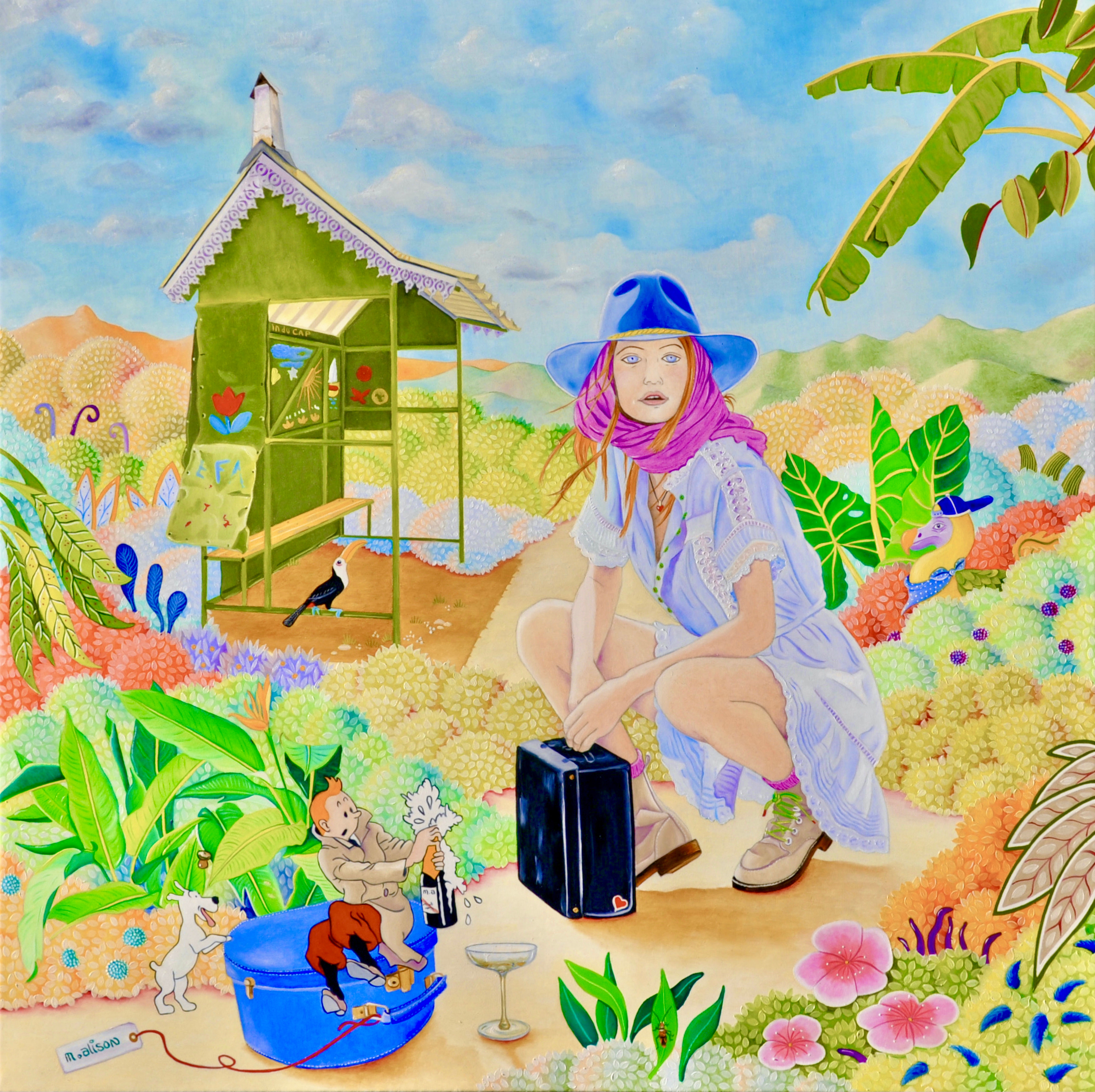 Painting by Martine Alison