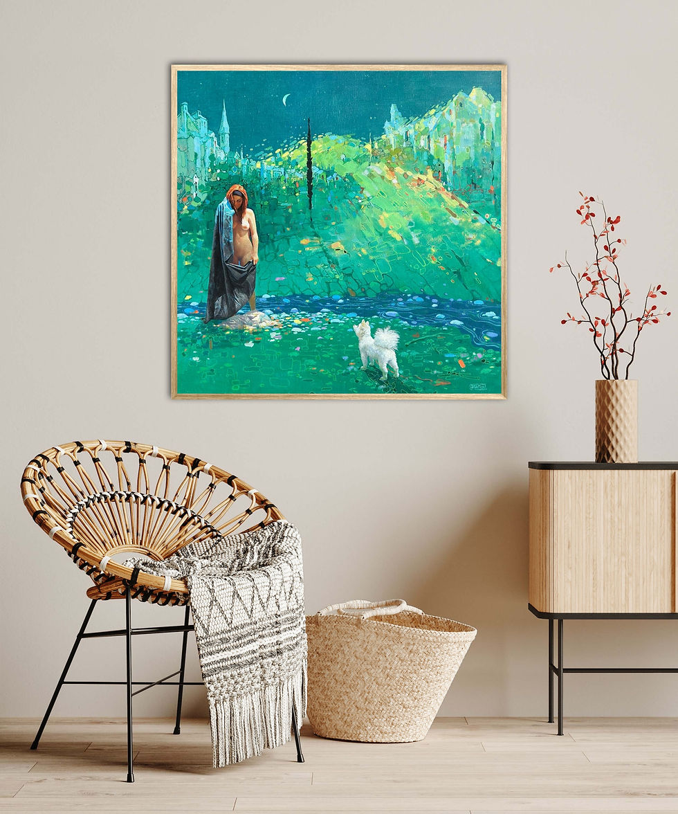 Painting by Artur Muharremi