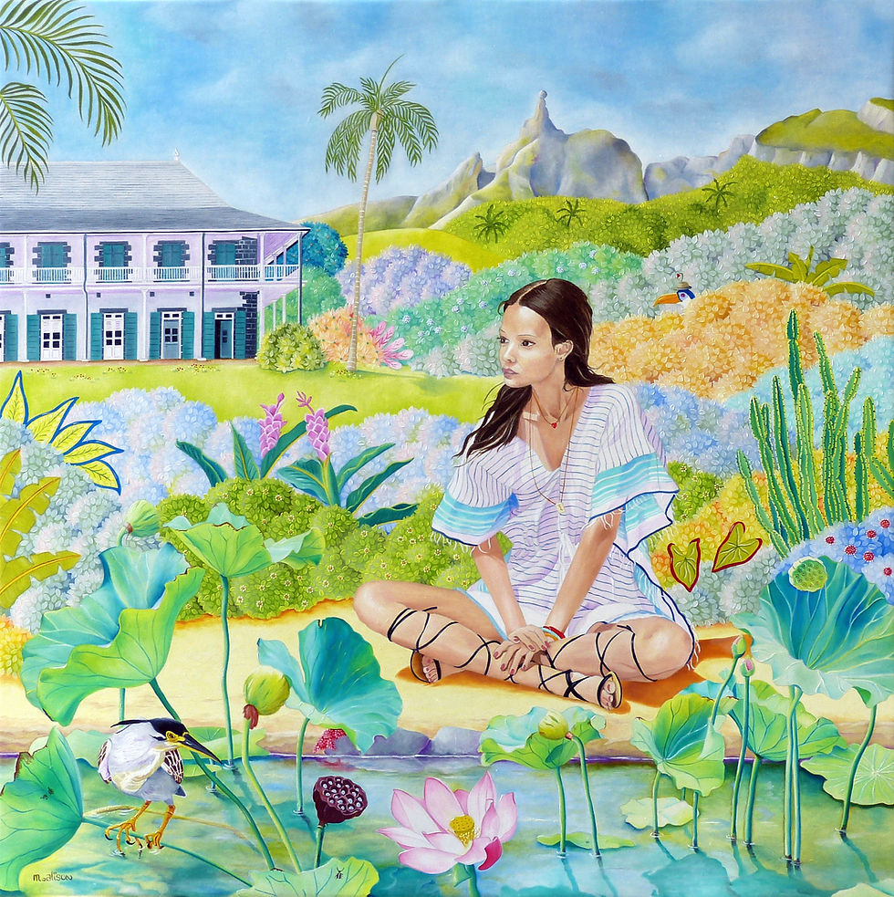 Painting by Martine Alison