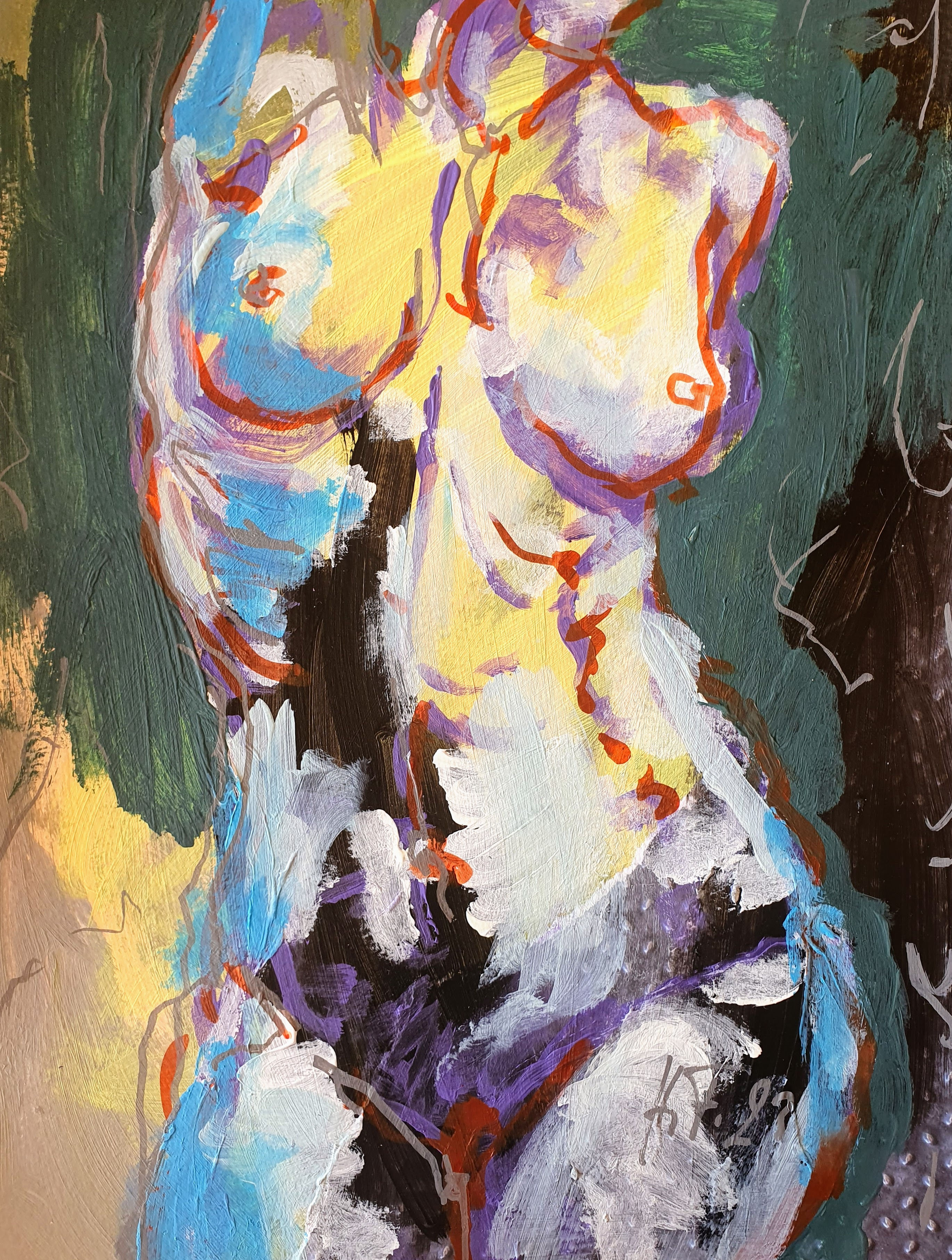 painting by Helene Fiegl