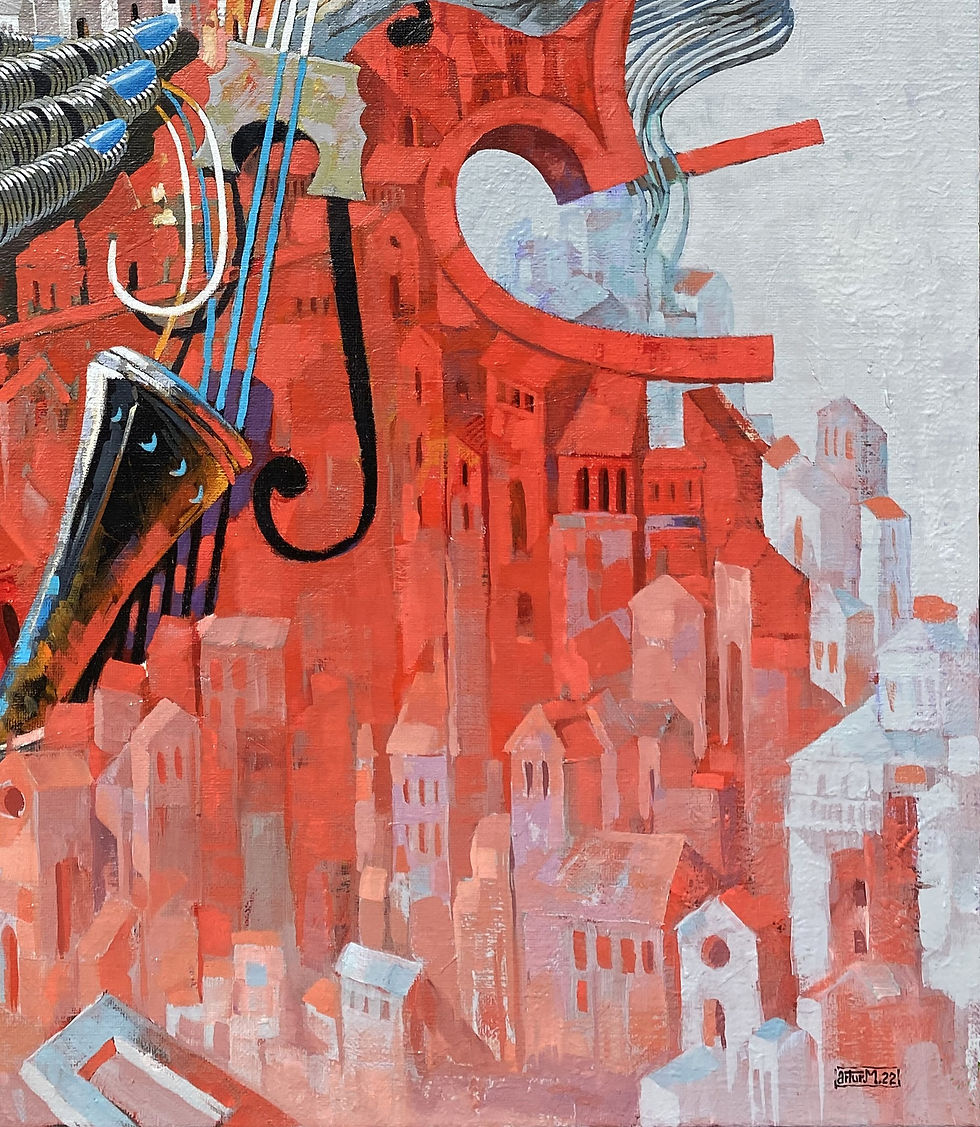 Thumbnail: Painting by Artur Muharremi