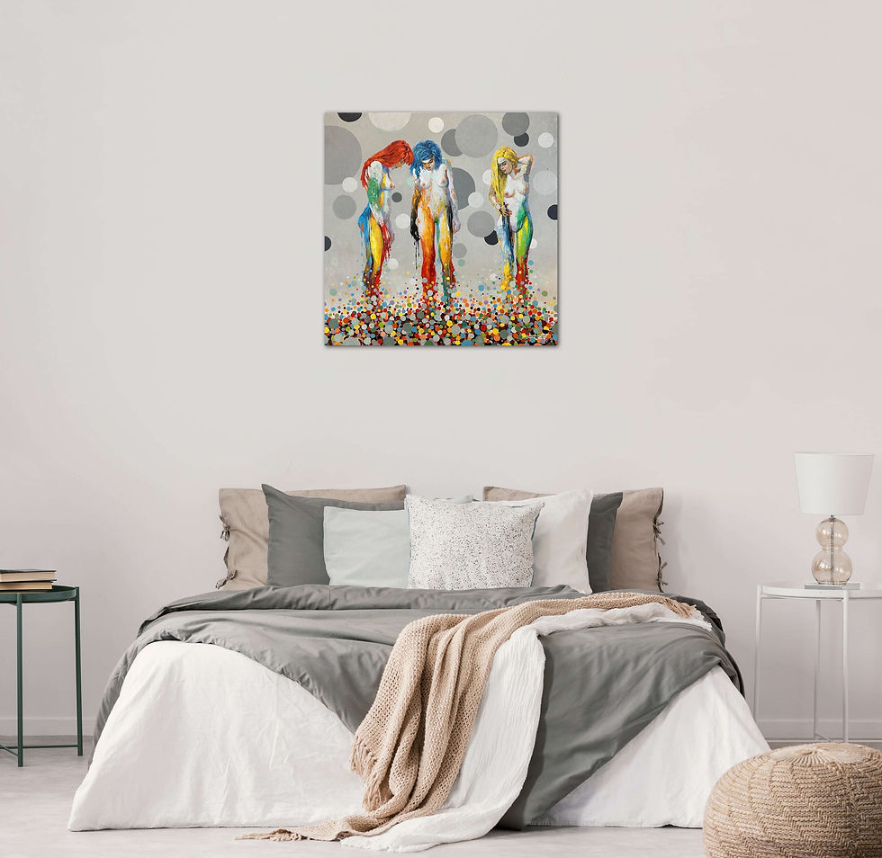 Thumbnail: Painting by Artur Muharremi
