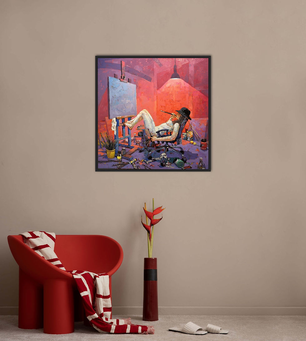 Miniaturbild: Painting by Artur Muharremi