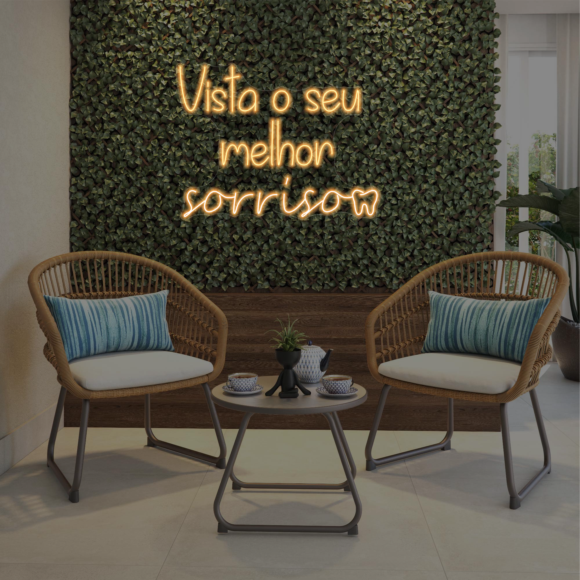 Vista o seu melhor sorriso