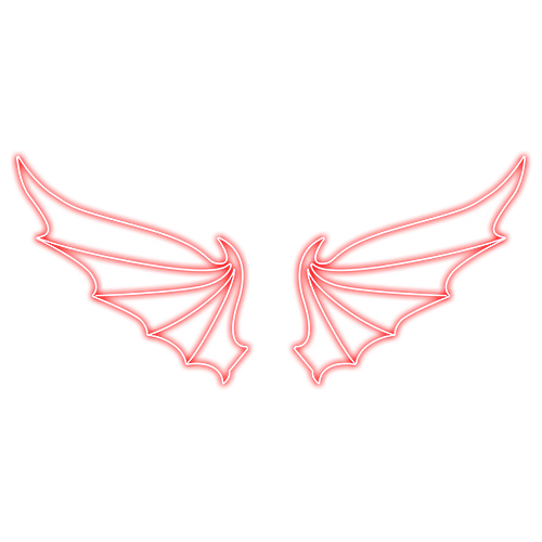 Asas do diabo - 190x93cm