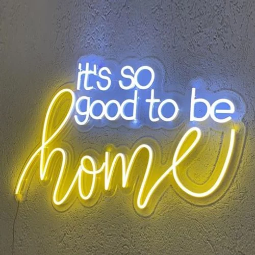 IT'S SO GOOD TO BE HOME