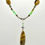Thumbnail: Tigers Eye & Green Chalcedony Handcrafted Gemstone Necklace