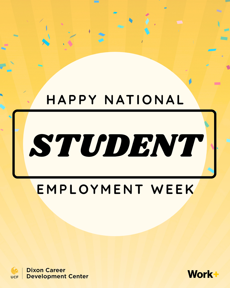 National Student Employment Week 2026