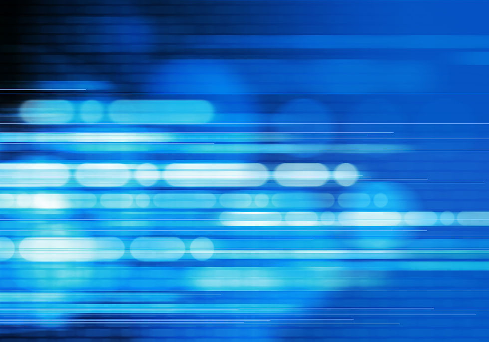 digitally generated image of blue light and stripes moving fast over black background.jpg