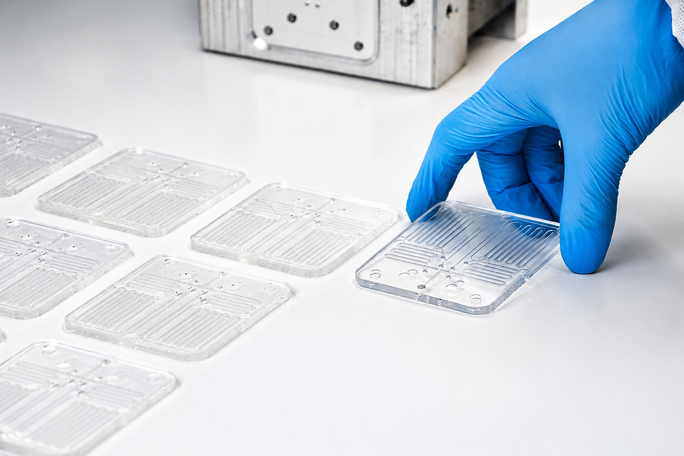 Injection Molding for Custom Microfluidic Chips: Materials, Tolerances and Production
