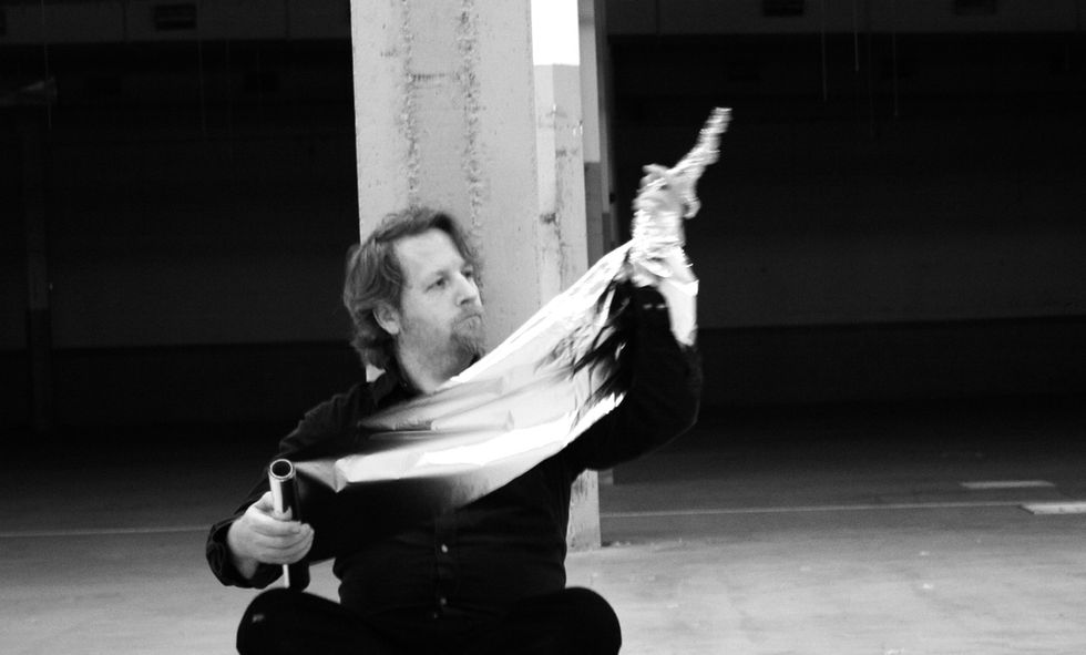 MarkusGoessi_Fotos_KunstschuleOffenburg_RollenUndSpulen_1te OffenburgerPerformanceTage__eh