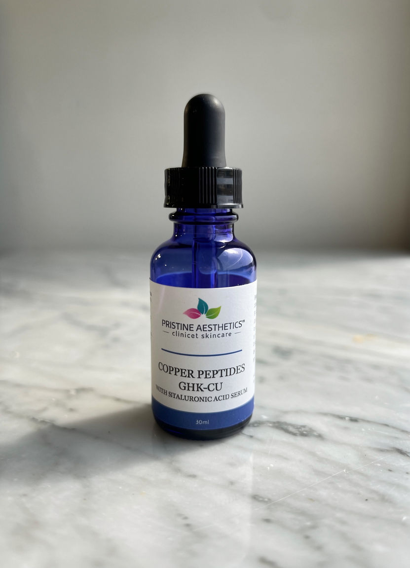 GHK-Cu Copper Peptide Serum with Hyaluronic Acid
