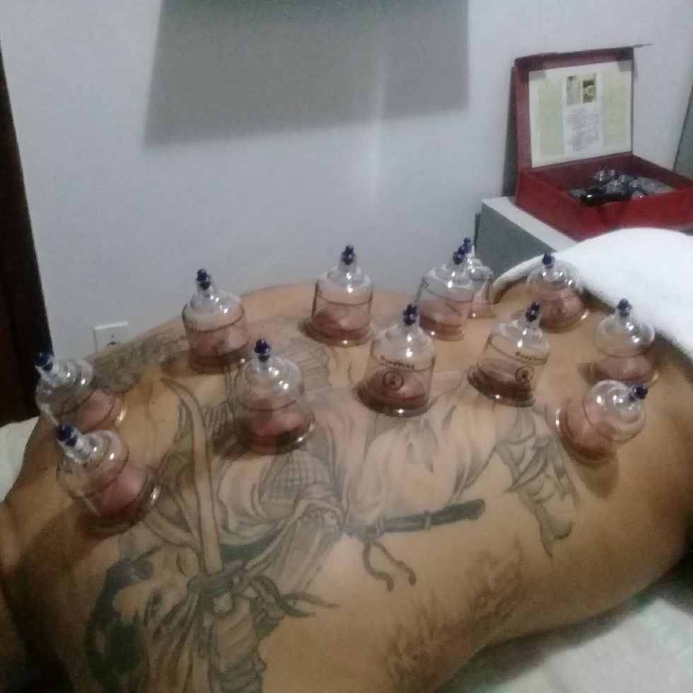 Massagem Relaxante com Ventosaterapia