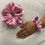 Thumbnail: Rani Floral Pink Scrunchies