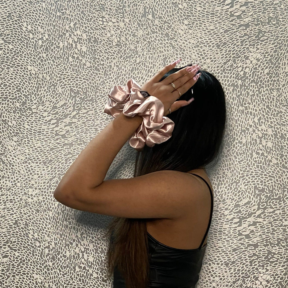 Thumbnail: Champagne Scrunchies