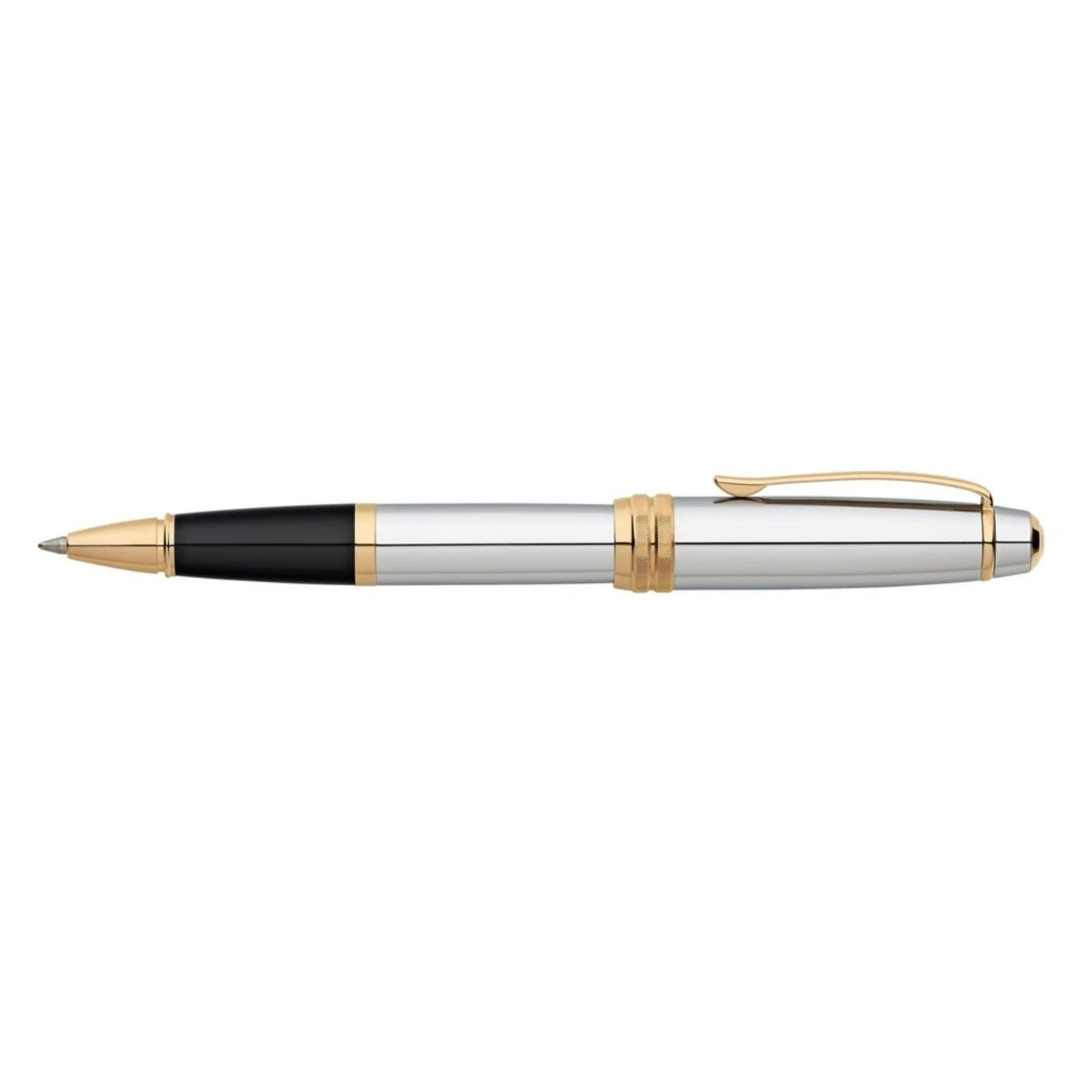 Cross Bailey Medalist Rollerball Pen- Chrome with Gold Fittings